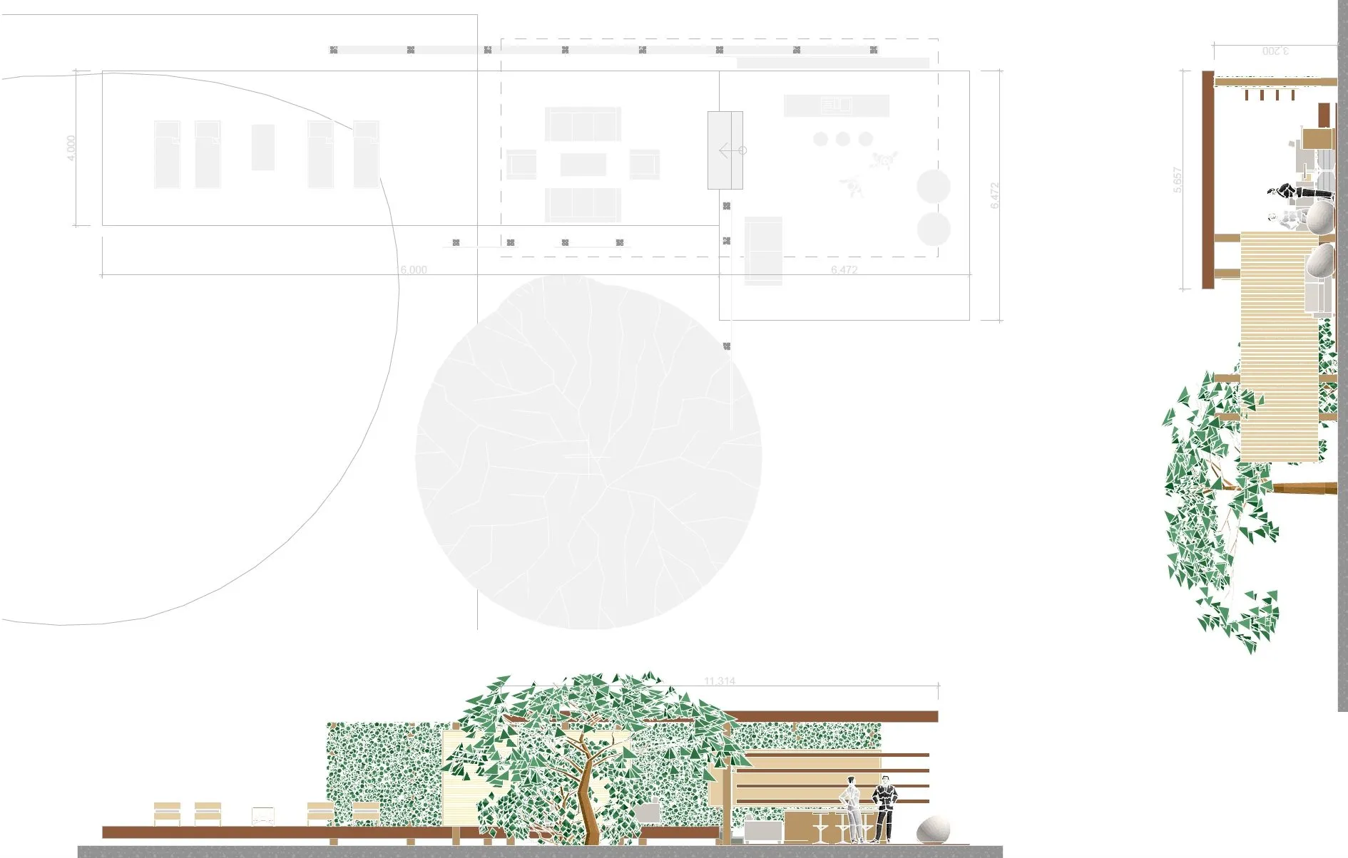 Detached Veranda