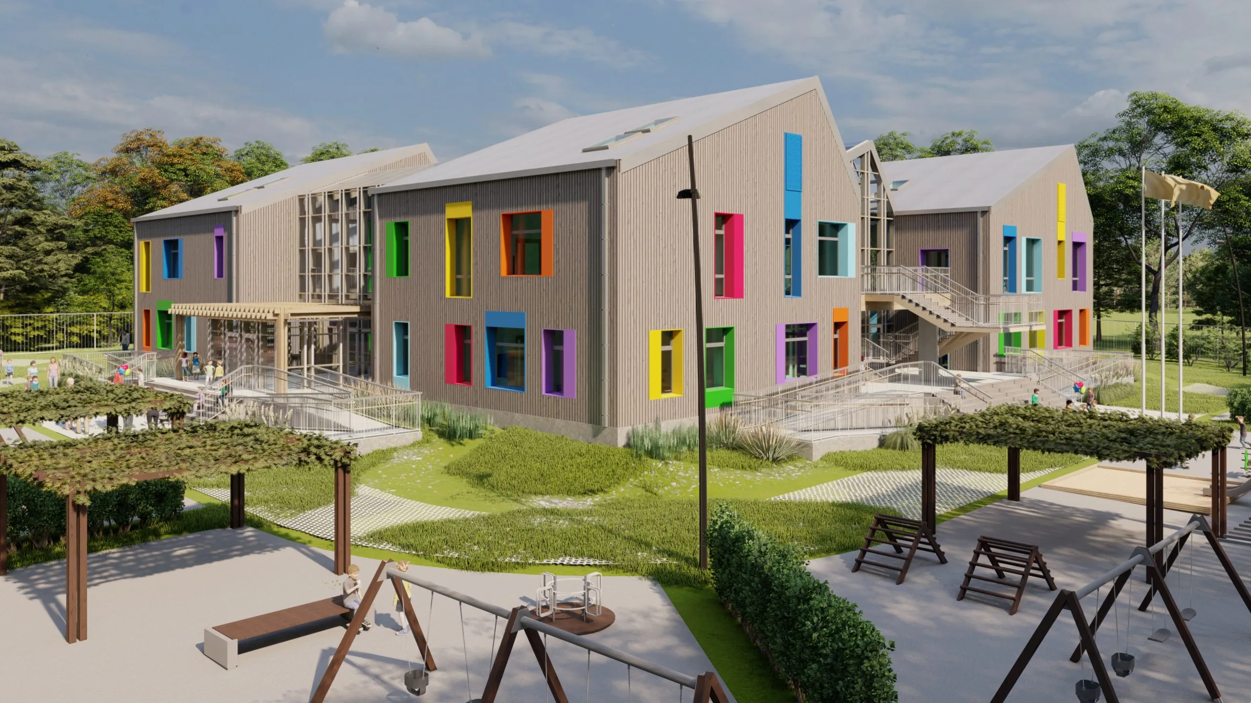 Inclusive and Sustainable Play Areas:
