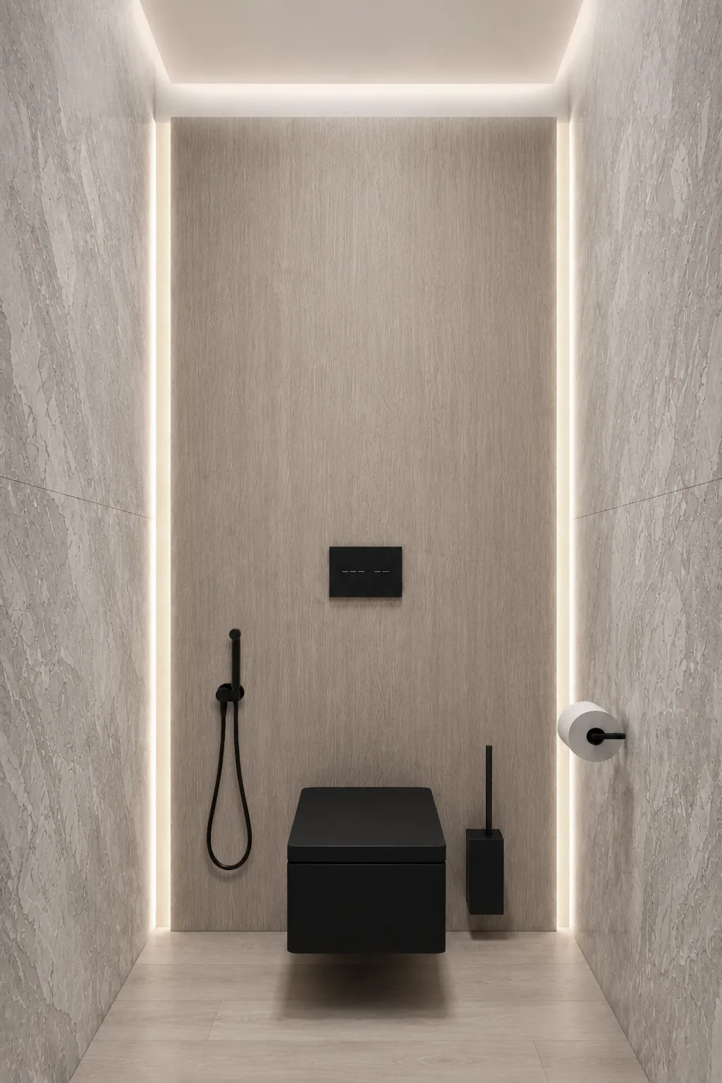 Washroom enclosure