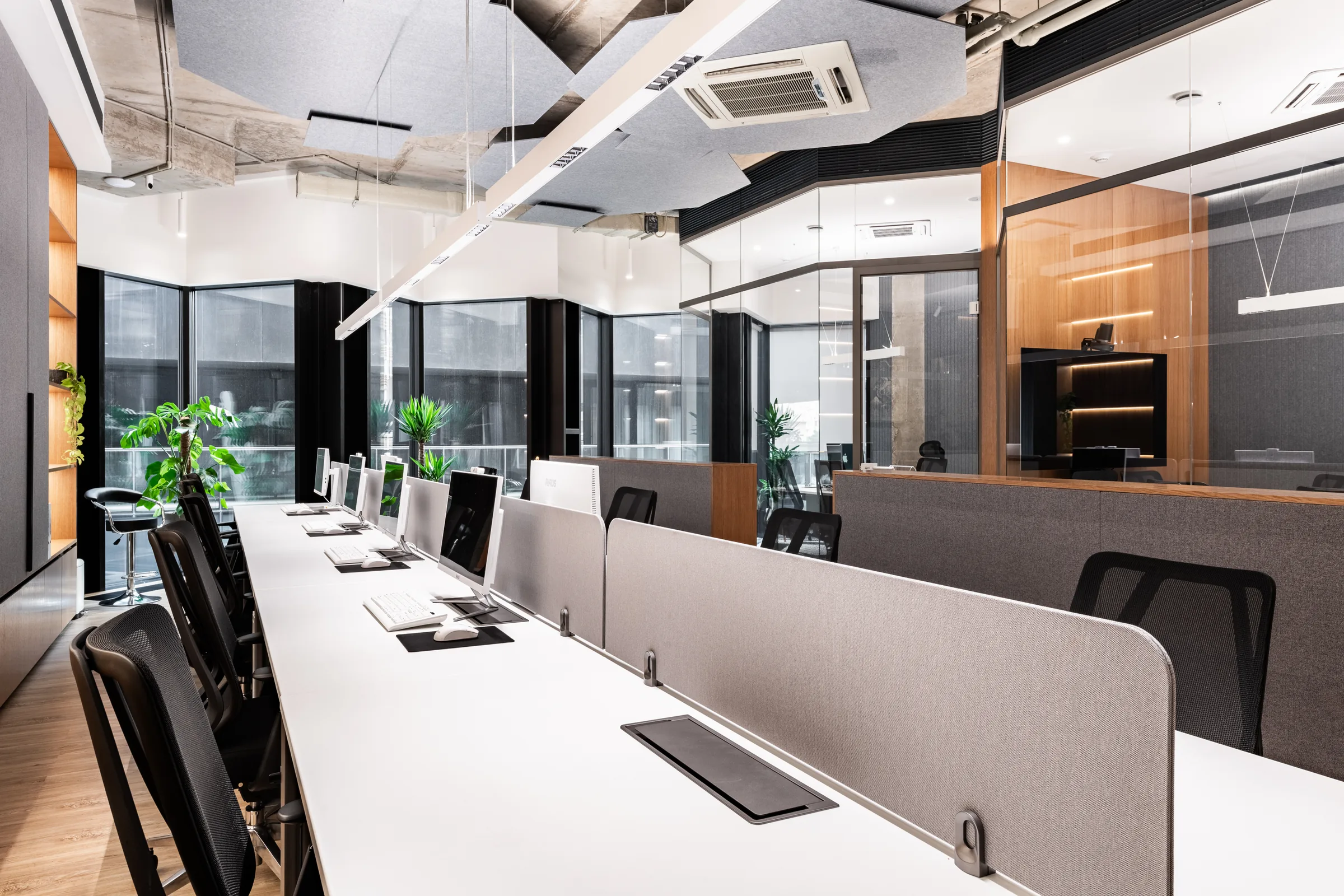 Workspace by the facade