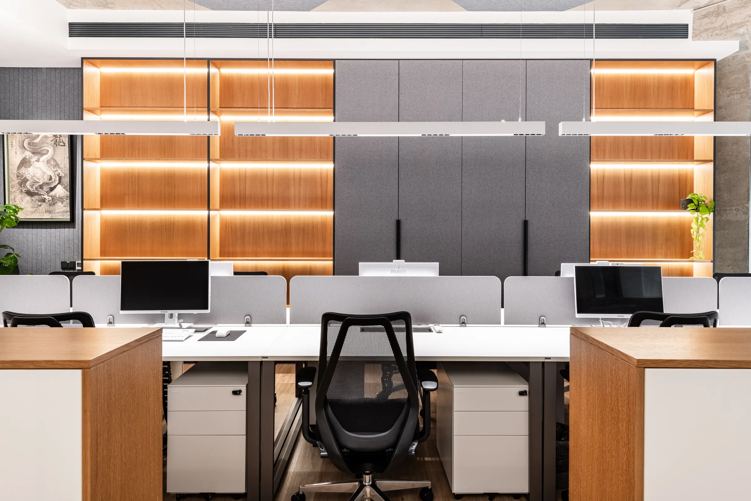 Shelving elevation