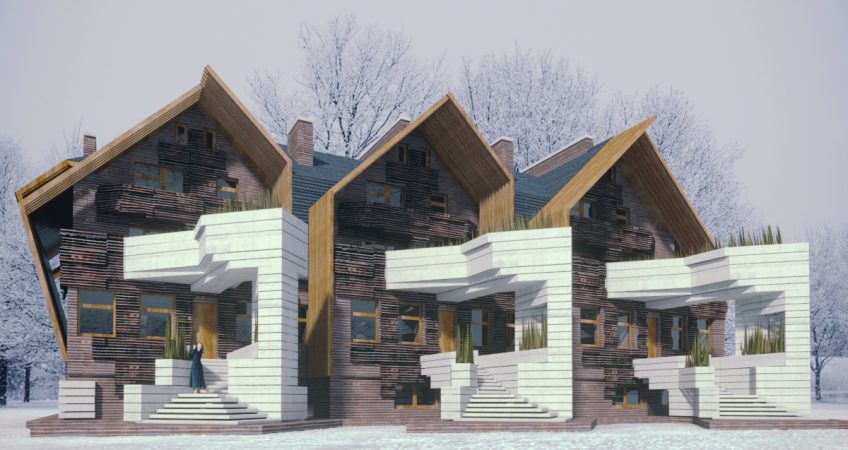 Townhouses in Skolkovo